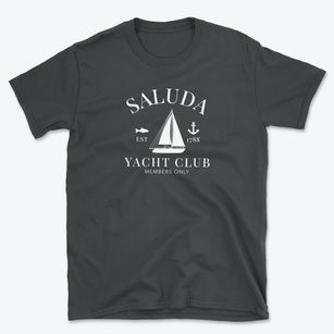 Saluda Virginia Yacht Club Basic T-Shirt
