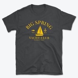 Big Spring Missouri Yacht Club Basic T-Shirt