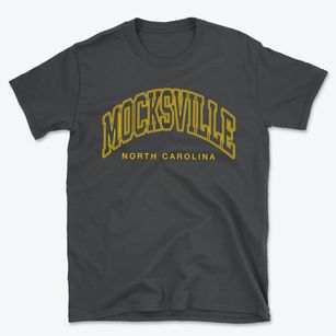 Mocksville North Carolina Inline Basic T-Shirt
