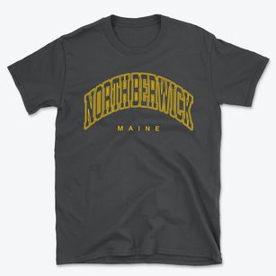 North Berwick Maine Inline Basic T-Shirt