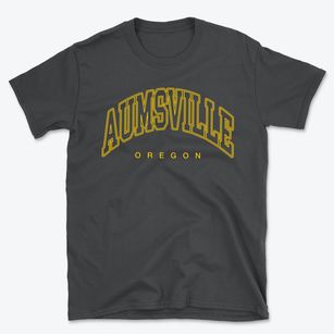 Aumsville Oregon Inline Basic T-Shirt