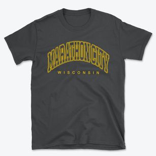 Marathon City Wisconsin Inline Basic T-Shirt