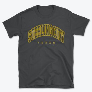 Sterling City Texas Inline Basic T-Shirt