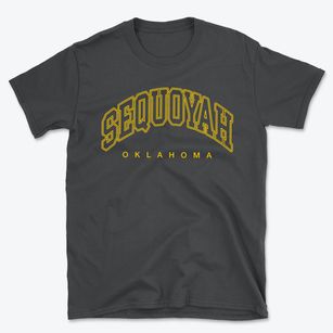 Sequoyah Oklahoma Inline Basic T-Shirt