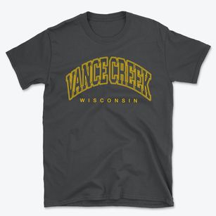 Vance Creek Wisconsin Inline Basic T-Shirt
