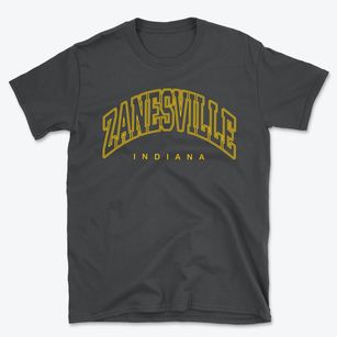 Zanesville Indiana Inline Basic T-Shirt