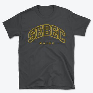 Sebec Maine Inline Basic T-Shirt