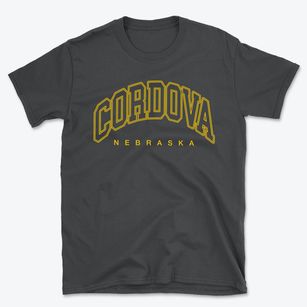 Cordova Nebraska Inline Basic T-Shirt