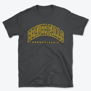 Beaver Falls Pennsylvania Inline Basic T-Shirt