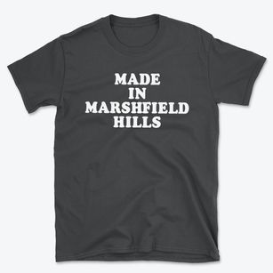 Marshfield Hills Massachusetts Classic 70s Basic T-Shirt