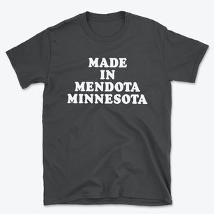 Mendota Minnesota Classic 70s Basic T-Shirt