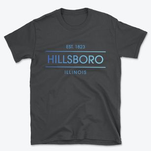 Hillsboro Illinois Horizon Basic T-Shirt