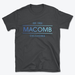 Macomb Oklahoma Horizon Basic T-Shirt