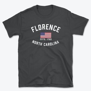 Florence North Carolina Patriot Basic T-Shirt