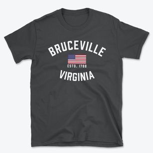 Bruceville Virginia Patriot Basic T-Shirt