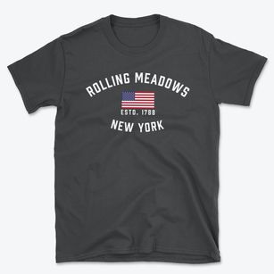 Rolling Meadows New York Patriot Basic T-Shirt
