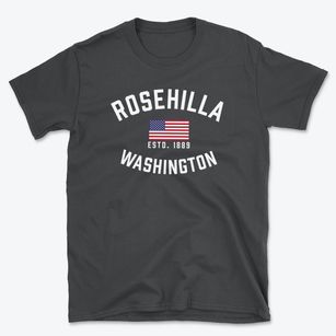 Rosehilla Washington Patriot Basic T-Shirt