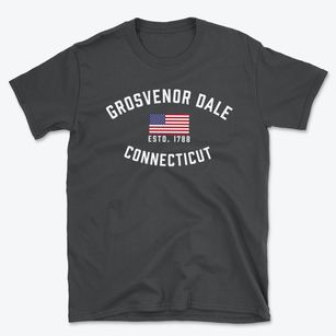 Grosvenor Dale Connecticut Patriot Basic T-Shirt