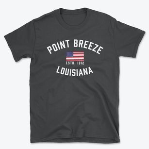 Point Breeze Louisiana Patriot Basic T-Shirt