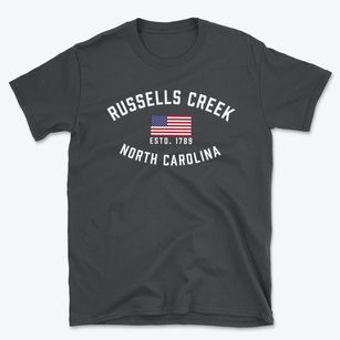Russells Creek North Carolina Patriot Basic T-Shirt