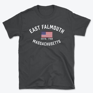 East Falmouth Massachusetts Patriot Basic T-Shirt