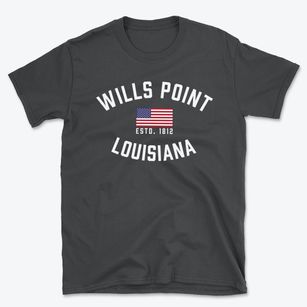 Wills Point Louisiana Patriot Basic T-Shirt