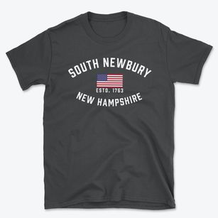 South Newbury New Hampshire Patriot Basic T-Shirt