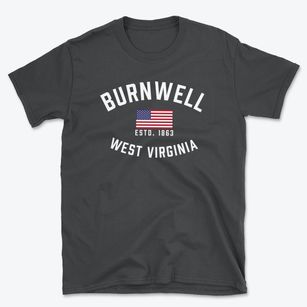 Burnwell West Virginia Patriot Basic T-Shirt