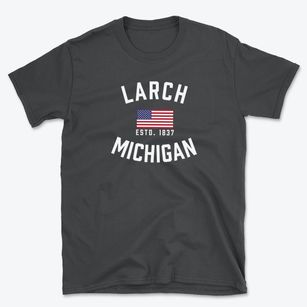 Larch Michigan Patriot Basic T-Shirt