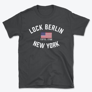 Lock Berlin New York Patriot Basic T-Shirt