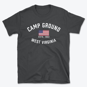 Camp Ground West Virginia Patriot Basic T-Shirt
