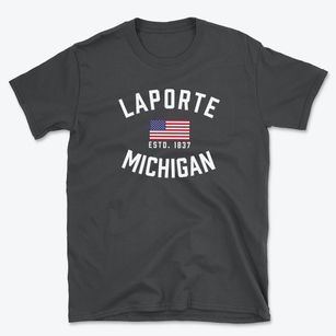 Laporte Michigan Patriot Basic T-Shirt