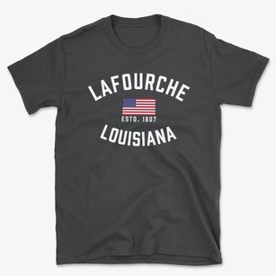 Lafourche Louisiana Patriot Basic T-Shirt