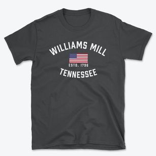 Williams Mill Tennessee Patriot Basic T-Shirt