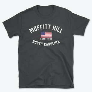 Moffitt Hill North Carolina Patriot Basic T-Shirt
