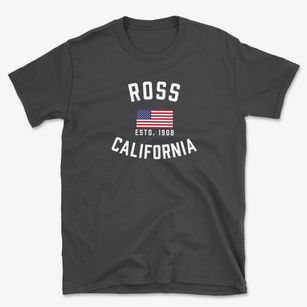 Ross California Patriot Basic T-Shirt