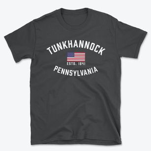 Tunkhannock Pennsylvania Patriot Basic T-Shirt