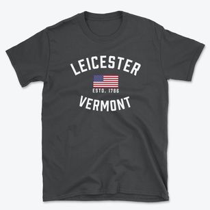 Leicester Vermont Patriot Basic T-Shirt