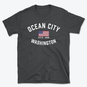 Ocean City Washington Patriot Basic T-Shirt