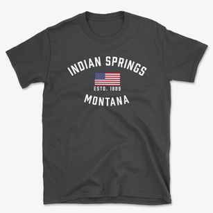 Indian Springs Montana Patriot Basic T-Shirt