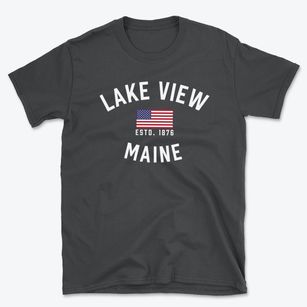 Lake View Maine Patriot Basic T-Shirt