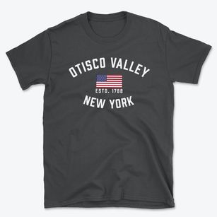 Otisco Valley New York Patriot Basic T-Shirt