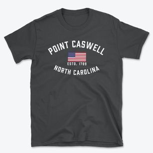 Point Caswell North Carolina Patriot Basic T-Shirt