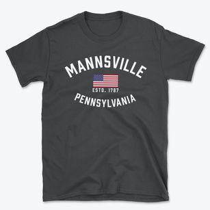 Mannsville Pennsylvania Patriot Basic T-Shirt