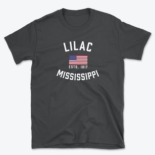 Lilac Mississippi Patriot Basic T-Shirt