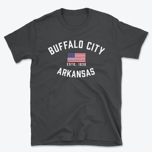 Buffalo City Arkansas Patriot Basic T-Shirt