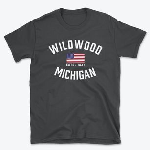 Wildwood Michigan Patriot Basic T-Shirt