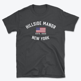 Hillside Manor New York Patriot Basic T-Shirt