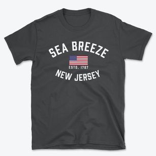 Sea Breeze New Jersey Patriot Basic T-Shirt