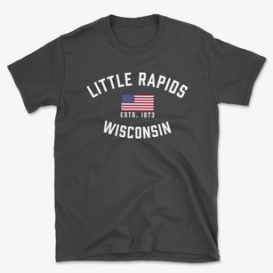 Little Rapids Wisconsin Patriot Basic T-Shirt